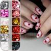 Nail Sequins 12 Boxes Mixed Sizes Love Sequins Romantic Valentine's Day Nail Sequins