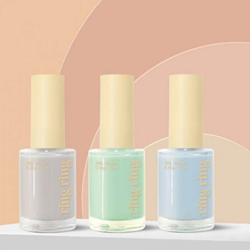 Daiso Ling Ling Pastel Nail 10 Ml Midnight Blue