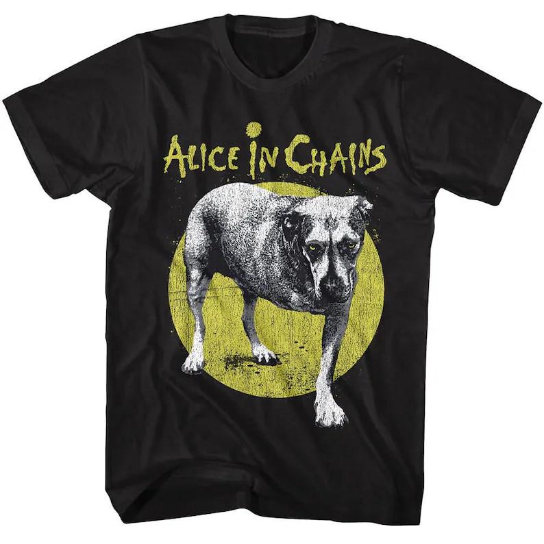 ALICE IN CHAINS Self-Titled Music Album Three-legged dog alt rock concer Unisex T-Shirt