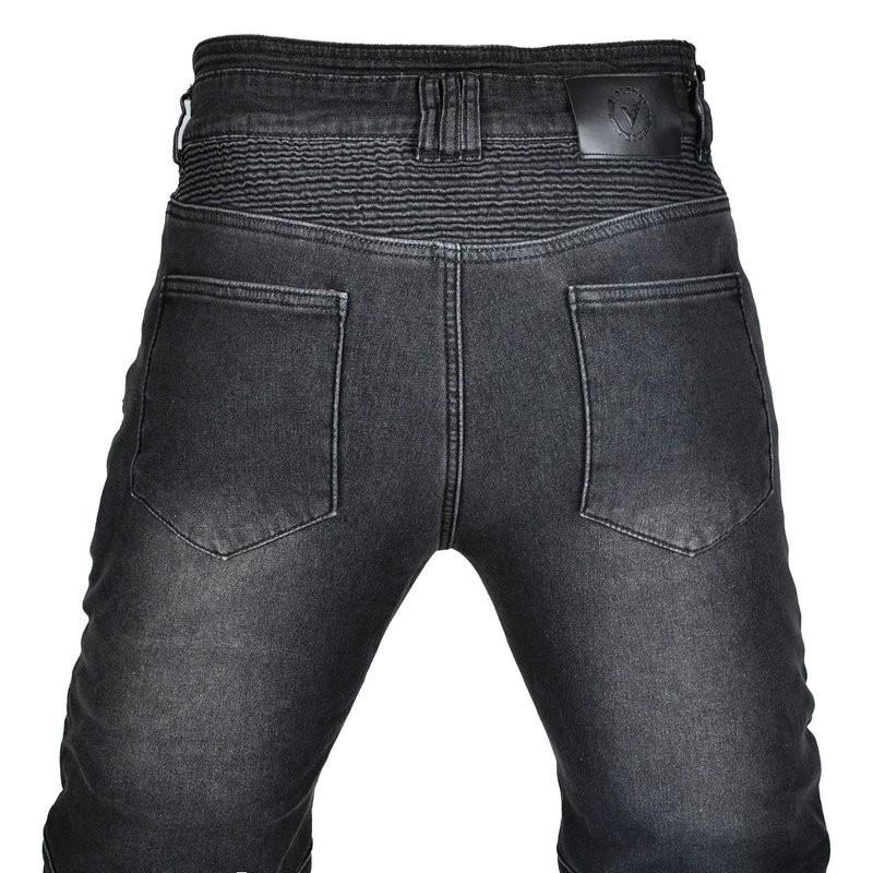 Mens Winter Motorcycle Riding Jeans With Thermal Lining Windproof Protective Pants Biker Gear