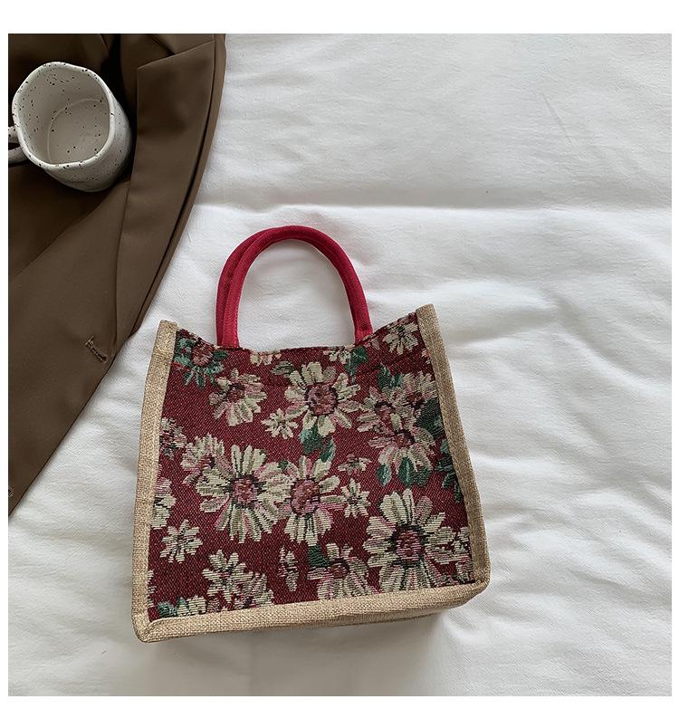 Холщовая сумка большой вместимости женская 2025 новая модная универсальная сумка-тоут для работы