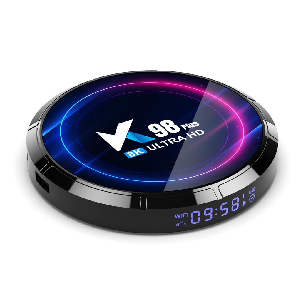 K98 PLUS Android 13.0 Smart TV Box RK3528 Quad-core UHD 4K Media Player H.265 8K Decoding HDR10+
