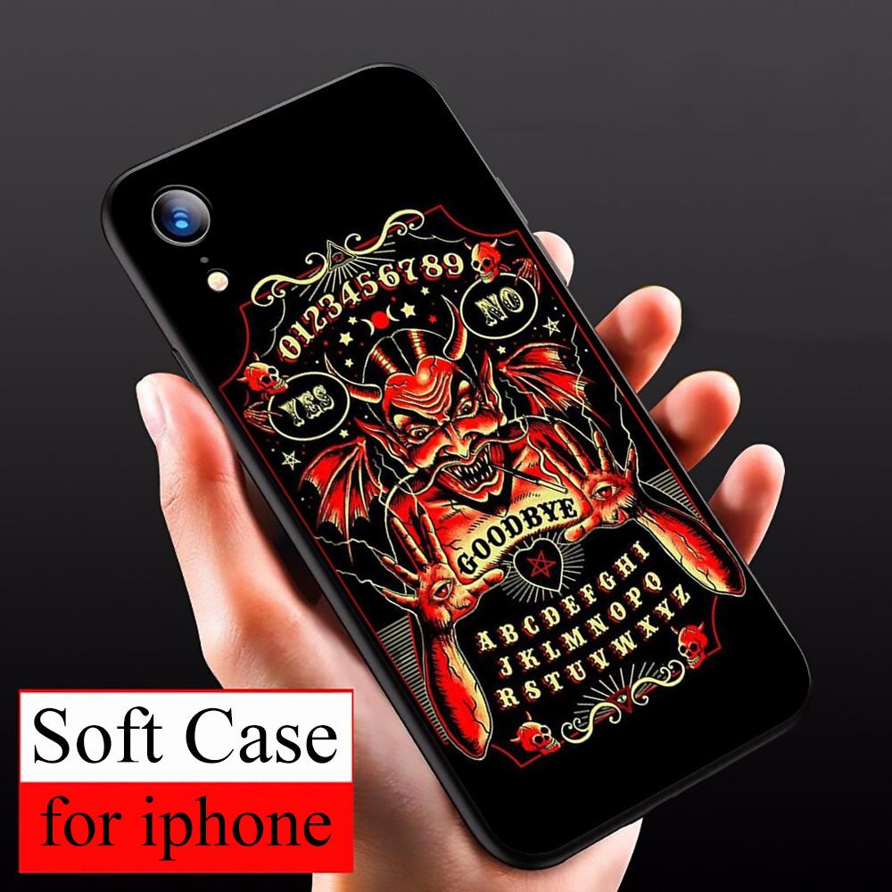 T53 Devil Satan Case for iPhone 13 12 Mini 11 Pro XS Max XR X 8 7 6 6S Plus 5 5S SE 2020