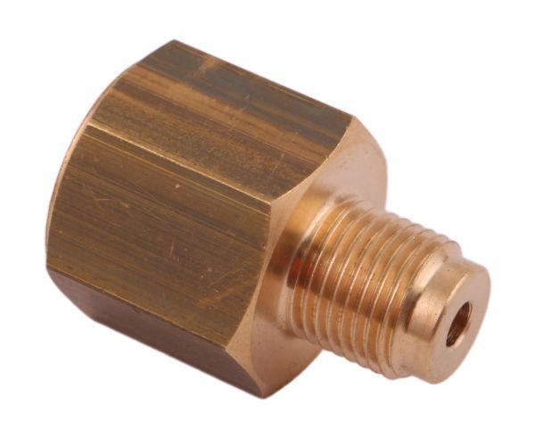 Złączka Manometryczna Gwint Zewnętrzny G1/8" X Gwint Wewnętrzny M10X1 (Mosiądz) Polmo