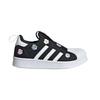 Adidas Superstar 360 C Floral Embroidery - Black Kids Sneakers Cloud-White Core-Black Clear-Pink IG7014