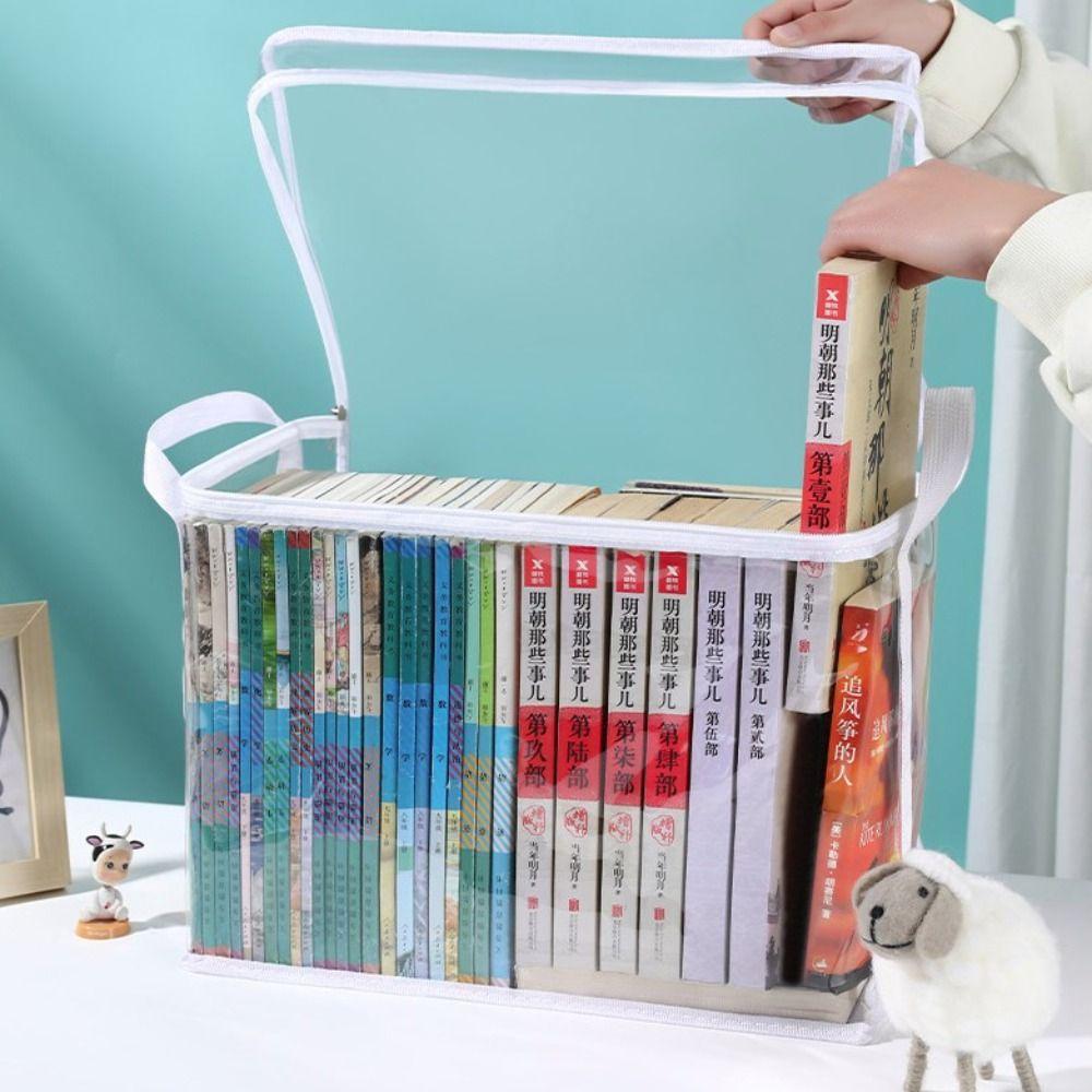 Collection Storage Container Oversize Collapsible Handbag Portable Book Storage Bag  Snacks