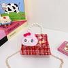 Cute Plush Character Handbag For Girls Trendy Lightweight Design Ideal For Daily Use