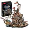 ASSYME Cubic Fan 3D Puzzle Craft Kit Не требуется клей или инструменты Pirate Bay Tortuga T4039h