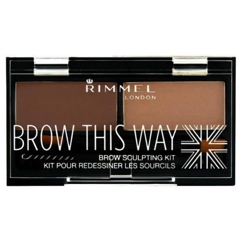 Набор для бровей - RIMMEL - Brow This Way 002 - Пудра - Коричневый - Оттенок 002