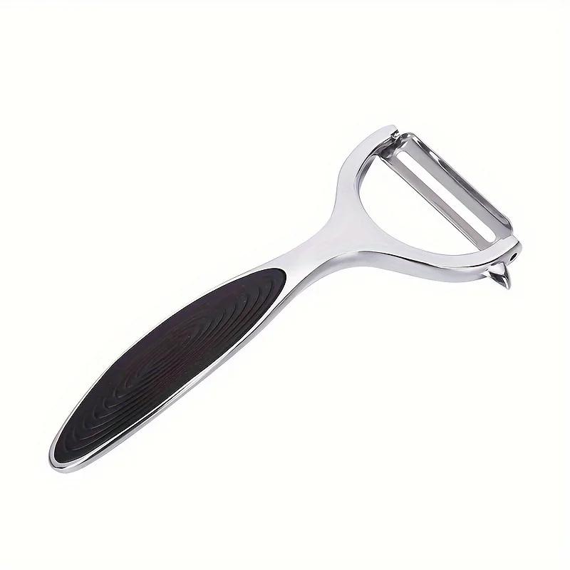 Black Peeler Multifunctional Carrot and Potato Grinder Fruit Tool Kitchen Accessory Cooking 1PC Stainless Steel Vegetable Peeler