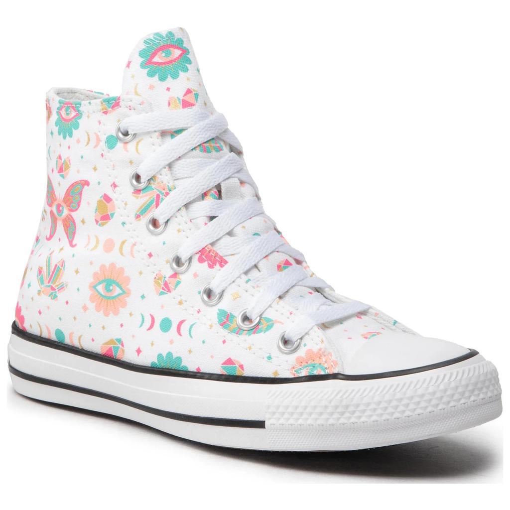 Converse Chuck Taylor All Star Lightweight Comfortable High Top Canvas Shoes Unisex Sneakers White Multicolor A00925C