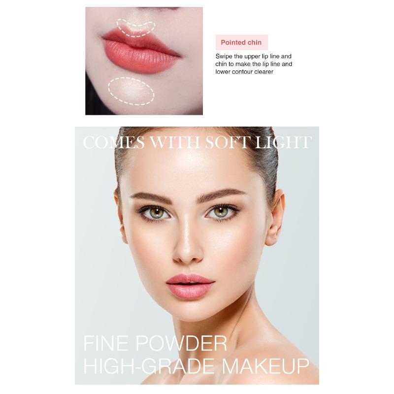 Модный разноцветный диск с жемчугом и розой, питательный хайлайтер для кожи, дополнительный свет, естественное осветление, хайлайтер, диски