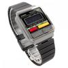 Casio Часы CASIO Digital Watch Vintage Series A120WEGG-1B Unisex с металлическим ремешком, темно-серый металлик, модель Overseas