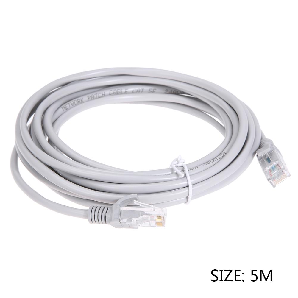 Cable Ethernet De Alta Velocidad Cat5e RJ45 Cable De Red LAN Enrutador De Ordenador Patch Cord 1M//1.5M/5M/10M/15M/20M/30M/50M