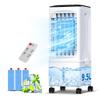 Clyrox Air Cooler for Summer Powerful Cool Quiet Hour Timer Airflow Cool Air Top and Bottom Water Touch Panel and Remote Control Automatic