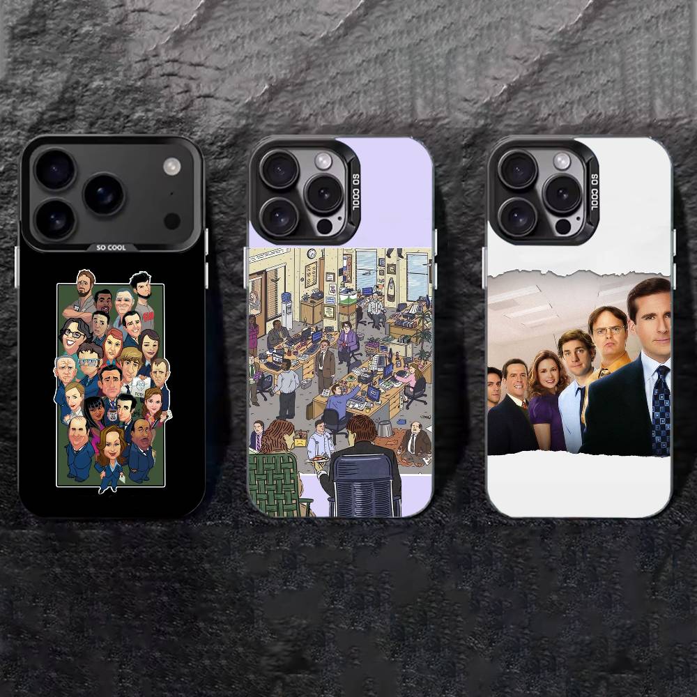 Чехол для телефона O-Offices Hot Tv Show для iPhone 17,16,15,14,13,12,11 Plus,Pro Max,XS,Цветной серебристый чехол для телефона