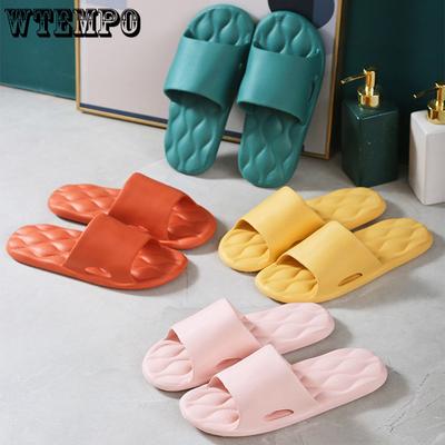 Тапочки Ванная комната Сандалии для ванны с волнами Домашние пары Массаж ног Сандалии с мягкой подошвой Однотонные тапочки