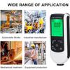 Профессиональный толщиномер покрытия Измеритель толщины противоскользящей пленки лакокрасочного покрытия Измеритель толщины сухой пленки Измеритель толщины Измеритель толщины
