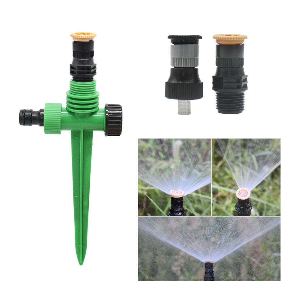 Irrigation Pop-up Sprinklers Replacement Scattering Nozzles 0~360 Degree Adjustable Garden Park Farm Grass Lawn Crops Watering