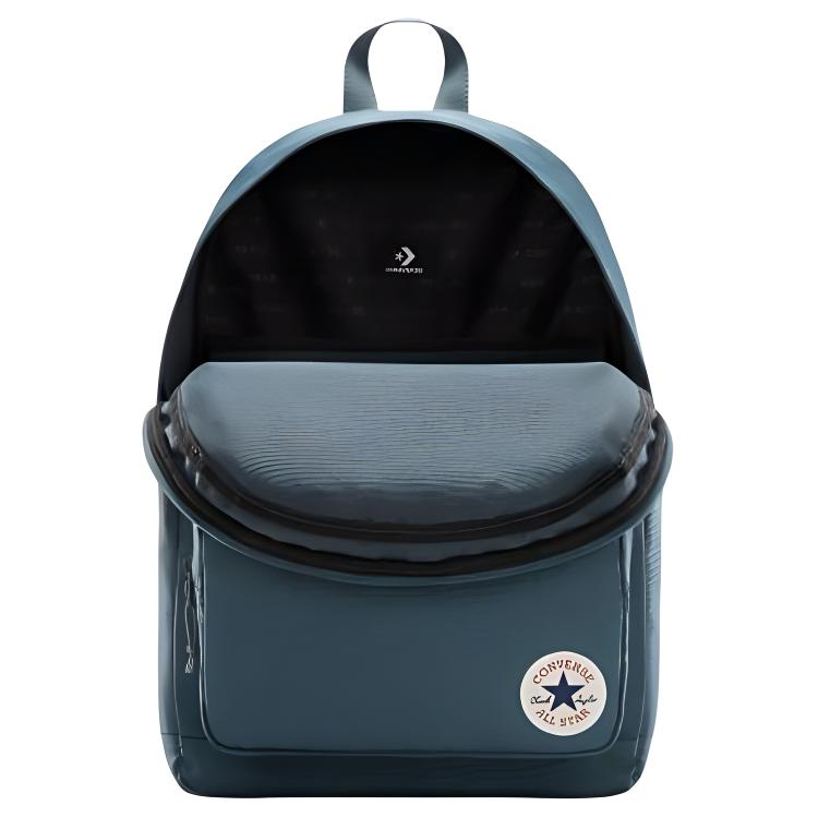 New Converse Polyester Backpack Regular Unisex Gray Blue 10020533-A27