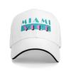 New Miami Vices Golf Hat for Men Women Headwear  Formal Golf Adjustable Fit Sun Hats