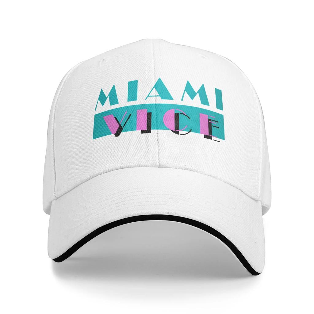 New Miami Vices Golf Hat for Men Women Headwear Formal Golf Adjustable Fit Sun Hats