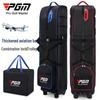 PGM Thickened Nylon Golf Travel Bag with Combination Lock, Foldable for Airplane Check-in.