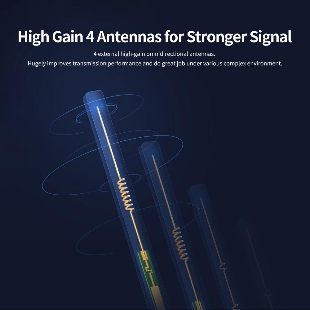 Xiaomi Mi Router 4A Gigabit Version 2.4GHz 5GHz Dual Band 1167Mbps WiFi Repeater 128MB DDR3 High Gain 4 Accelerator Coverage External Signal Amplifier