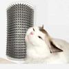 Daily Sympathy Cat Comb Cat Grooming Cat Hair Care Self-groomer Pet Brush Scratcher, Gray, 1 Piece, Korean Pet Shampoo
