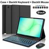 Case for Samsung Galaxy Tab A11 Plus 11 Inch, Detachable Bluetooth Keyboard Cover for Samsung Tab A11+ SM-X230/235/236B/310/315