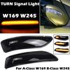Для Mercedes Benz AB Class W169 W245 2004 2005-2008 2x светодиодный динамический боковой фонарь для зеркала заднего вида с поворотным сигналом
