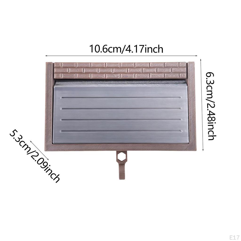 Car Garage Key Holder with Opening Door Keychain 3D Printed Opener Keys Rack for Entryway