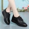 Spring Women  Ladies Luxury Designer Flats Leather Lace Up Sneakers Women's Oxford Casual  Sports Single Shoes Soft Bottom New