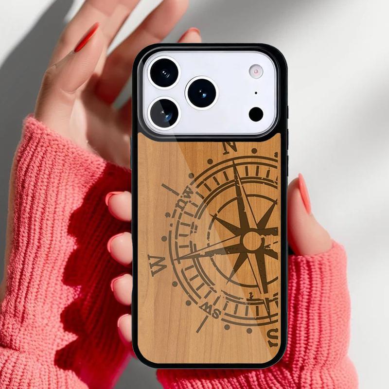 Чехол для телефона с рисунком из натурального бамбука для iPhone 17 Air 16e 15 14 13 Pro Max Задняя крышка для 12 11 Pro Coque