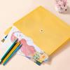 Document Organiser A4 File Organizer Paper Organizer A4 PP File Folder 5 Color   Storage Bag
