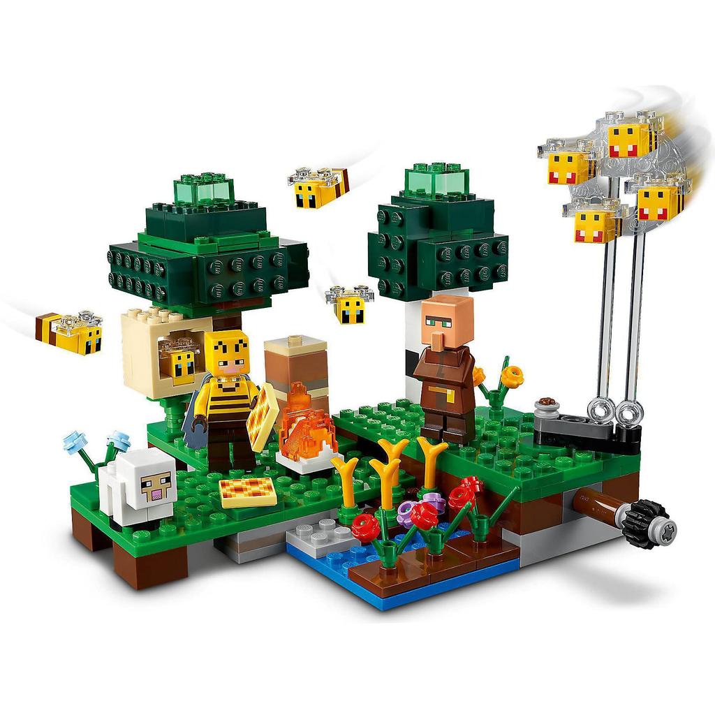 LEGO Minecraft Honeybee Apiary 21165 Игрушечный блок Видеоигра Животные Мальчики Девочки Возраст 8+