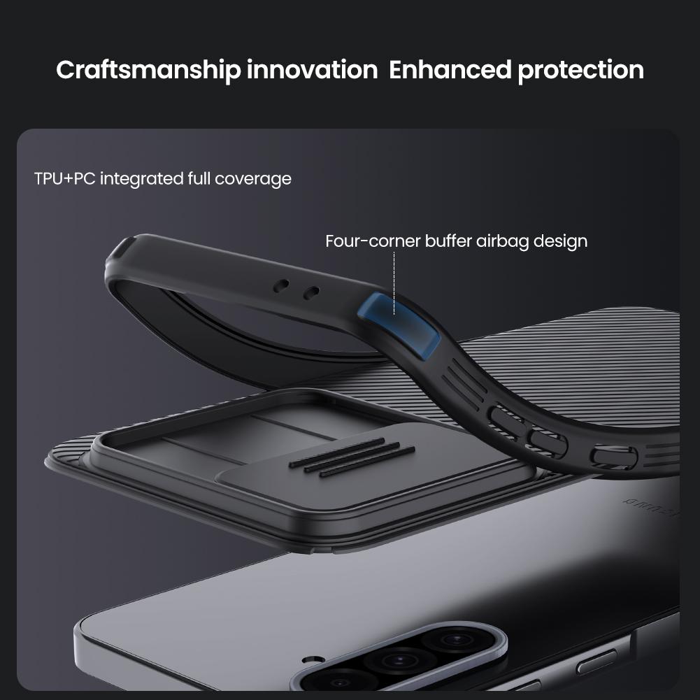 NILLKIN Для Samsung Galaxy A36 5G чехол для телефона CamShield Pro магнитная защита камеры задняя крышка