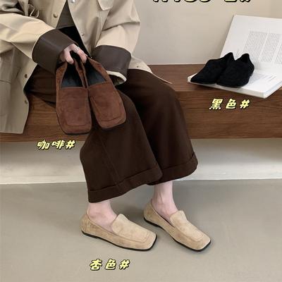 2025 горячая распродажа новые лоферы балетки черные кофейные абрикосовые