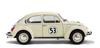 Solido Beetle Volkswagen Diecast Car S1800505 Beetle Harvey White 1/18