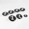 7pcs Front Hood Emblem Car 50th Anniversary Logo 82mm+Rear Badge 74mm+Wheel Hub Cap 68mm Decoration Cover Styling for BMW PUHJY1