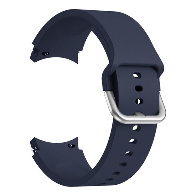 Классический силиконовый ремешок для Samsung Galaxy Watch 4/5/6/7 40 мм 44 мм 5 Pro 45 мм браслет-браслет Galaxy Watch4/6 Classic 47 мм 43 мм 46 мм 42 мм