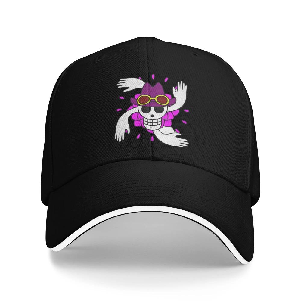 The Best Leader One Piece Baseball Caps Vintage Monkey D Luffy Sandwich Hats for Men Women Adjustable Hats Cap Activities