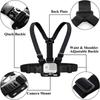 Chest Strap Mount Belt for Gopro Hero 12 11 10 9 8 7 6 5 4 Insta360 R X2 DJI OSMO Action Camera Harness for Go Pro Accessories
