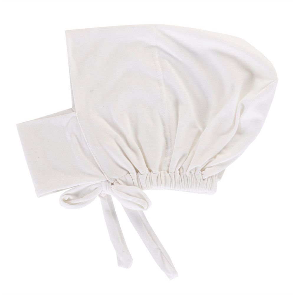 Short Muslim Stretch Arab Turban Inner Hijab Caps Headwrap Islamic Cap Female Headscarf