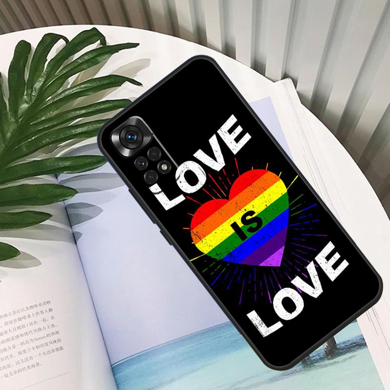 Gay Lesbian Lgbt Rainbow Pride Funda For Xiaomi Redmi Note 14 10 11 12 13 15 Pro Plus Case For Redmi 15 15C 14C 12C 10C 13C