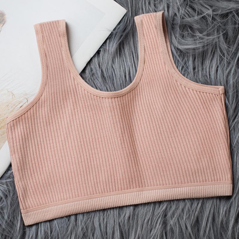 Детский тренировочный бюстгальтер для девочек, нижнее белье для подростков, жилет, нижнее белье для подростков, одежда для периода полового созревания, От 8 до 14 лет