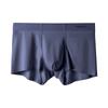 MIIOW 1Pcs Sexy Seamless Boxer Men Underwear Ice Silk Graphene Antibacterial Boxershorts Underpants Panties Underware Trunks L-5XL