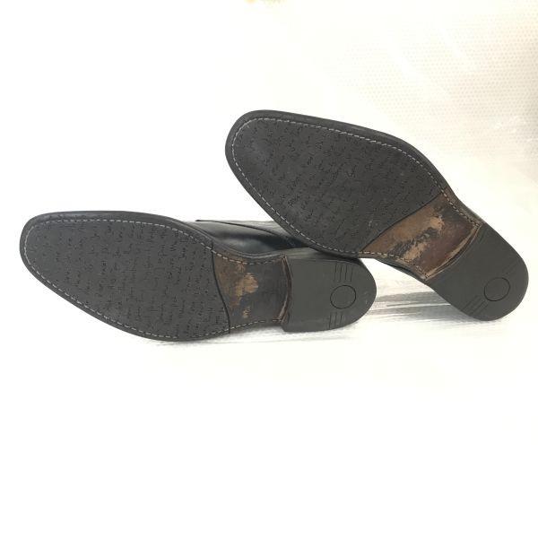 floris Van Bommel Royal Supplier Leather Cap Toe Dress Shoes Men’s 7.5 25.5-26.0 Black(USED)