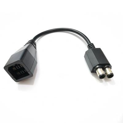 Кабель-переходник питания черный для Xbox 360 на Xbox 360 SLIM 9.84