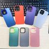 Подходит для чехла на мобильный телефон Apple 15promax, новый жесткий чехол для iPhone14 13mini лазерный 12P цветной серебристый xsmax